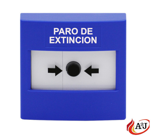 Se usan para realizar la parada del sistema de extinción activado por los pulsadores de disparo de extinción.